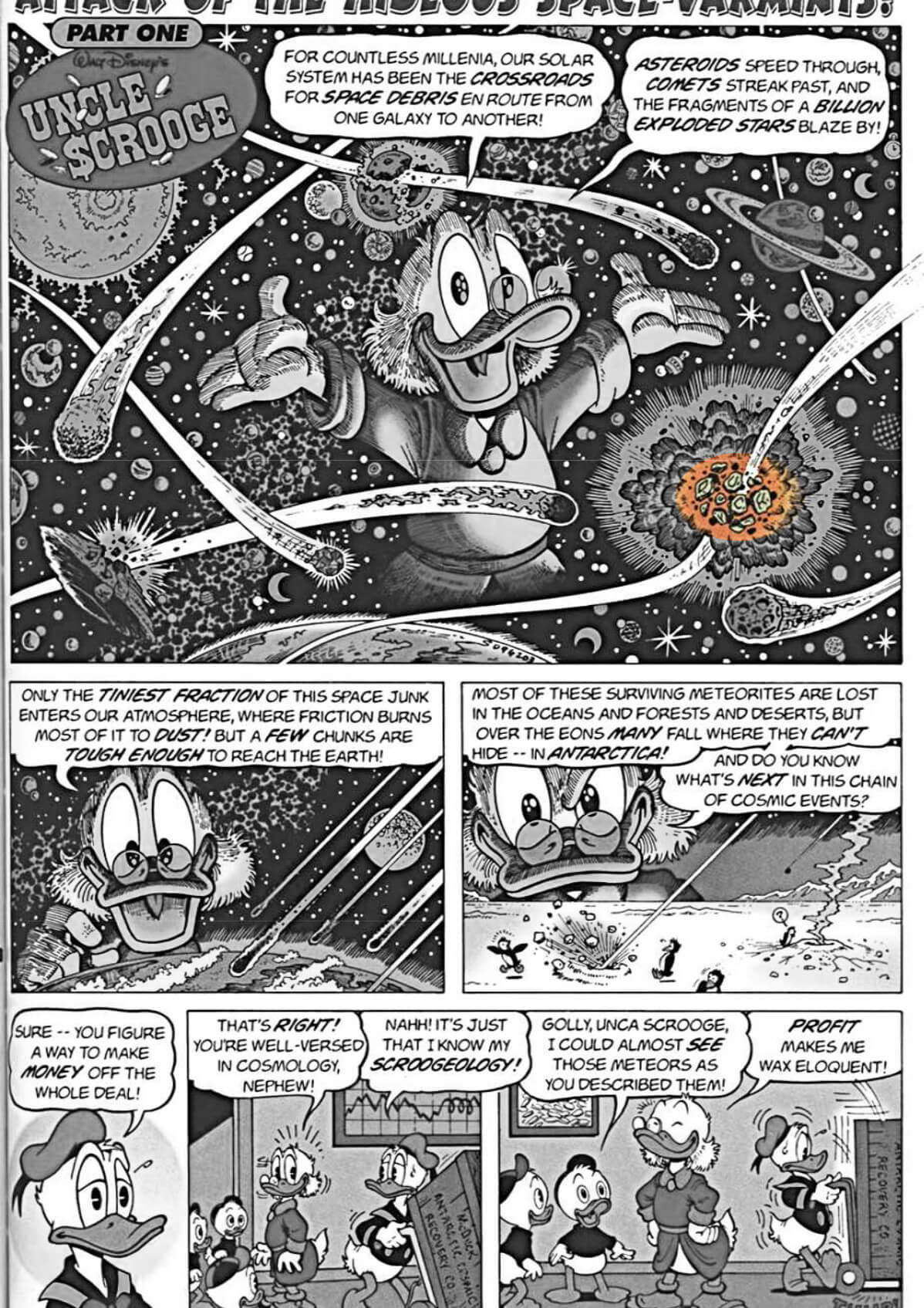 D.U.C.K in Attack Of The Hideous Space-Varmints! first page